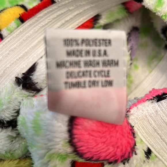 Made with Love & Kisses fleece pj shorts - Picture 5 of 6